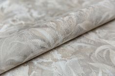 Обои винил на флизелине Kerama Marazzi Экзотика, мотив серый темный, рисунок Флора