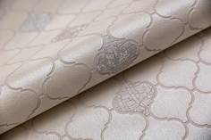 Обои винил на флизелине Kerama Marazzi Арабески, мотив бежевый, рисунок Орнамент