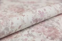 Обои винил на флизелине Kerama Marazzi Эдем, мотив розовый светлый, рисунок Акварель