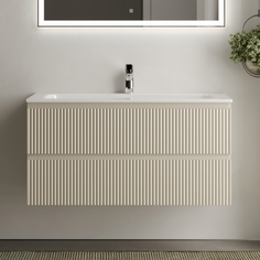 Тумба с раковиной Sancos Snob R 100 Beige Soft
