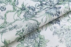 Обои винил на флизелине Kerama Marazzi Азулежу, мотив светло-голубой, рисунок Флора