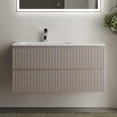 Тумба с раковиной Sancos Snob R 100 L Doha Soft