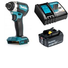 Ударный шуруповерт Makita DTD153RF аккумуляторный 18В LXT, акк 3Ач и з/у