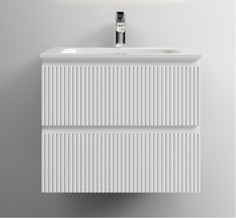 Тумба с раковиной Sancos Snob T 60 см Bianco SNT60W + CN7011