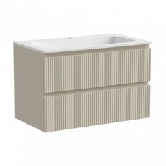 Тумба с раковиной Sancos Snob T 80 см Beige Soft SNT80CE + CN7012