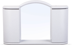 Шкафчик зеркальный Арго (белый мрамор) Berossi