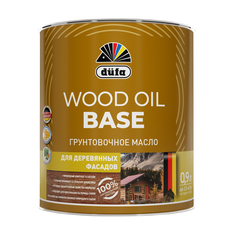 Грунтовочное масло для дерева Dufa/Дюфа Wood Oil Base 0,9 л