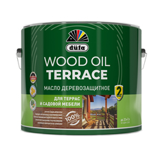 Деревозащитное масло Dufa/Дюфа Wood OIL Terraсe дуб 9л