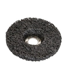 Зачистной круг 125 мм под УШМ (коралл), 1 шт, черный, 020424004 No Brand