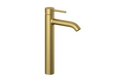 Смеситель для раковины Kludi BOZZ 38286N076M брашированное золото