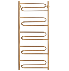 Полотенцесушитель латунный Secado Валенсия 50х120, электрический R, бронза