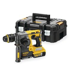 Аккумуляторный перфоратор DEWALT DCH273P2T, 18 В, с 2 АКБ 5 Ач и ЗУ, в кейсе TSTAK