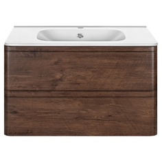 Тумба под раковину Vincea Vico VMC-2V800RW подвесная R.Wood