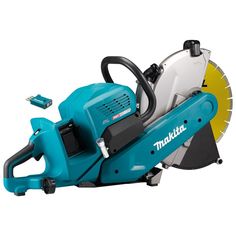 Аккумуляторная отрезная пила Makita, 2х40 В, 355 мм, 5300 об/мин, без АКБ и ЗУ, CE002GZ01