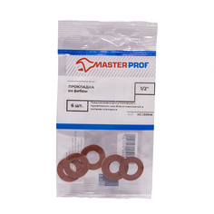 Прокладка из фибры MASTERPROF 1/2" 6 шт