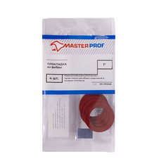 Прокладка из фибры MASTERPROF 1" 4 шт
