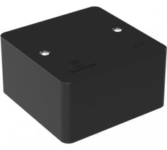 Коробка для кабель-канала Промрукав 85х85х45 черная Kilit Pro