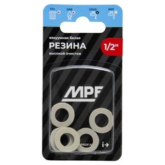 Резиновая прокладка MASTERPROF белая 1/2" 6 шт