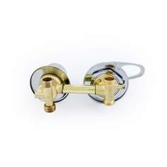 Смеситель для душевой кабины на два режима для крепления гайка 100мм резьбы Koggo