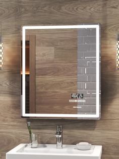 Зеркало VIGO Geometry Media 600 Прозрачный