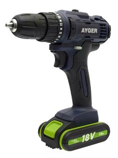 Акк. безударная дрель-шуруповерт AYGER AP18C
