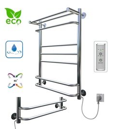 Полотенцесушитель электрический Aquanerzh Скоба Прямая Группа 800х500 с полкой R