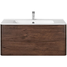 Тумба под раковину Vincea Paola 100 VMC-2P100RW подвесная R.Wood