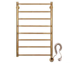 Полотенцесушитель латунный Secado Верона 1 50х80, электрический R, бронза