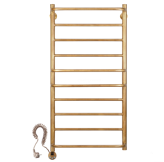 Полотенцесушитель латунный Secado Верона 1 50х100, электрический L, бронза