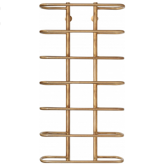 Полотенцесушитель латунный Secado Венеция 50х100х20, электрический R, бронза