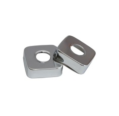Отражатель для смесителя квадратный глубокий 3/4" (25 мм) хром 2шт AYVA