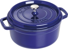 Staub Кокот круглый, 24 см (3.8 л), фиолетовый