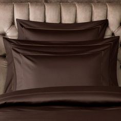Комплект наволочек Togas Рапсодия 50 х 90 см сатин коричневый 2 шт