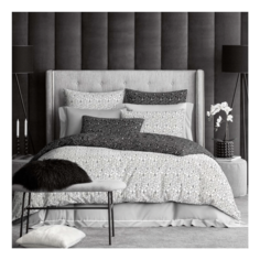 Комплект постельного белья Togas Бейкер евро сатин черный