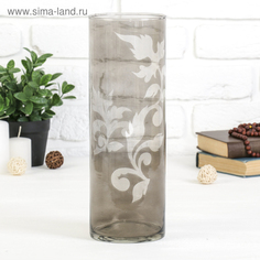 Ваза Семптарос-дымка трубка 107 30см Evis