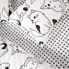 Простыня Ночь Нежна Саймон осн. 70543-1 Бязь . 2 сп. 215х175 я