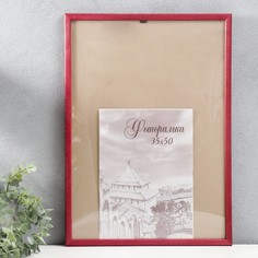 Фоторамка 35х50 см сосна с14 №1 (пластиковый экран) Sima Land