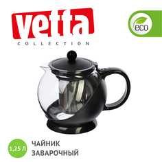 Чайник заварочный 1,25 л VETTA Дени, пластик