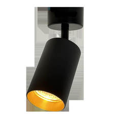 Светильник GU10 150W настенный спот Черный + Золото IL.0005.1200 Imex