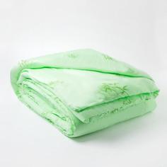 Одеяло Бамбук 220х205 см, полиэфирное волокно 200 гр/м, пэ 100% Эдом