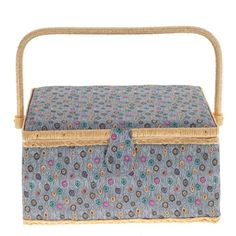 Шкатулка для рукоделия (с подносом и набором для шитья), L34 W23 H16 см KSM-227443 Remeco Collection