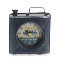 Часы настольные декоративные Фляга, L15 W5,5 H17 см, (1хАА не прилаг.) KSM-765525 Remeco