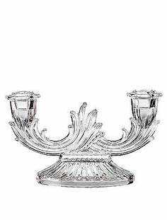 Подсвечник 20 см на 2 свечи Empery Cristal de Paris