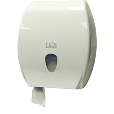 Держатель для туалетной бумаги Lime Kompatto 200м белый А 8320155S