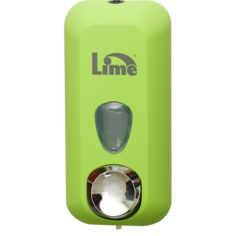 Дозатор для жидкого мыла Lime C 0.6л, заливной, зелёный 971004
