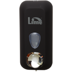 Дозатор для жидкого мыла Lime 0.6л, заливной, чёрный 971002