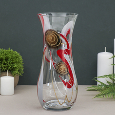 Ваза "Абстракция"кувшин 10х26 см Evis