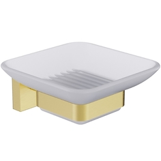 Мыльница Timo Selene матовое золото 17022/17