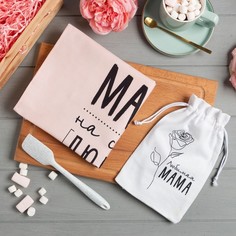 Набор подарочный "Мама" полотенце 40х73см, лопатка Этель