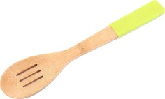 Ложка кухонная agness с силиконовой вставкой 30*6 см No Brand